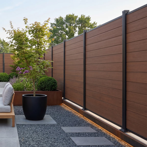 Schutting Pakket | Classic: Teak