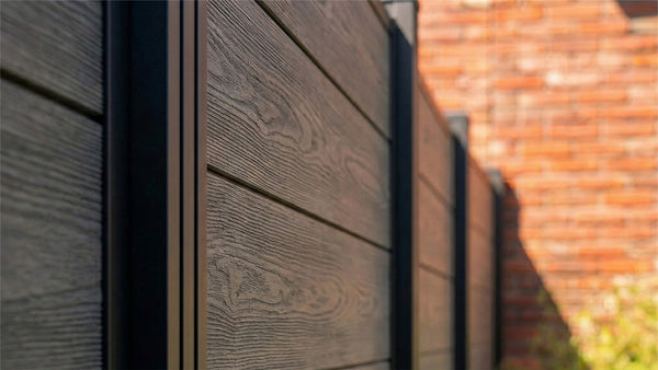 Composiet Schutting Stapelplank | Classic: Ebony Black