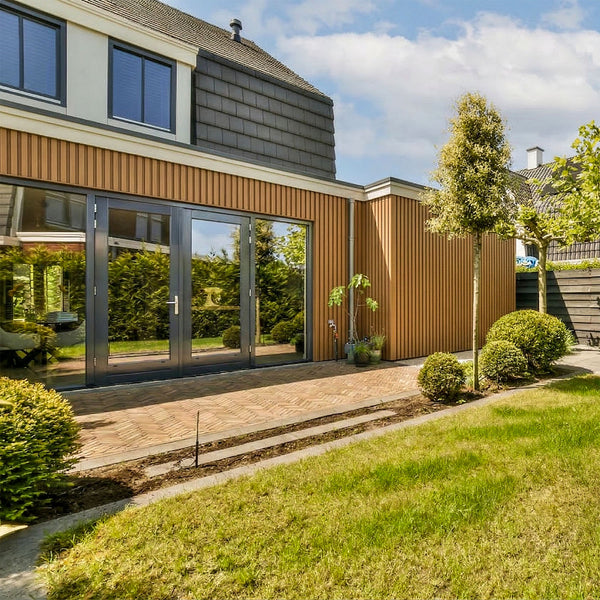 Gevelbekleding Pakket | Dubbel profiel: Cedar