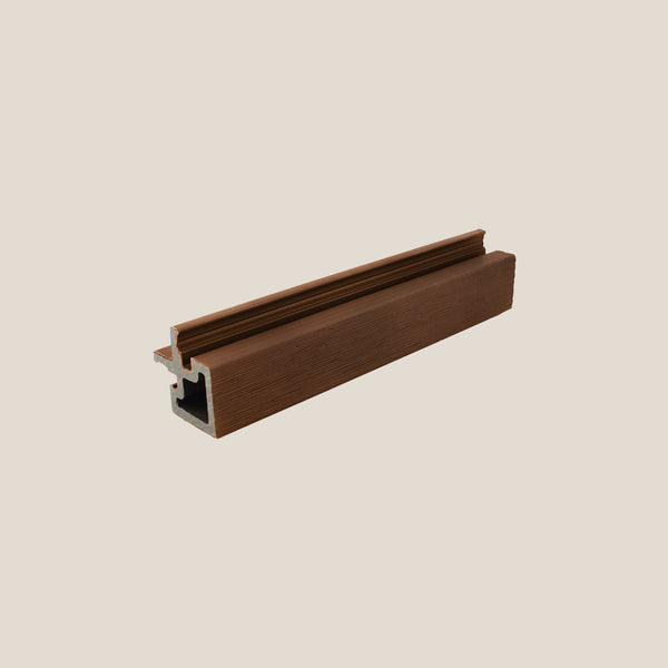 Composiet Gevelbekleding | Hoekprofiel: Ipé