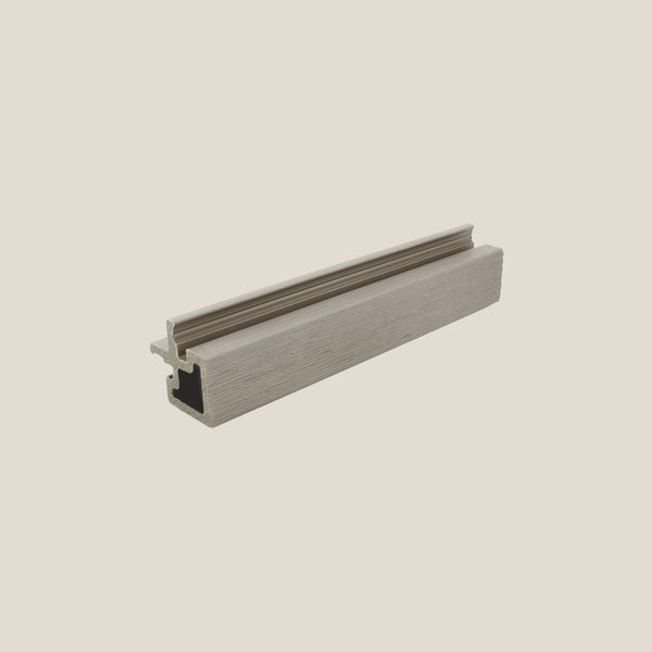 Composiet Gevelbekleding | Hoekprofiel: Light Grey