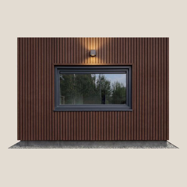 Gevelbekleding Pakket | Dubbel profiel: Ipé