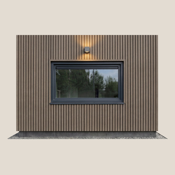 Gevelbekleding Pakket | Dubbel profiel: Light Grey