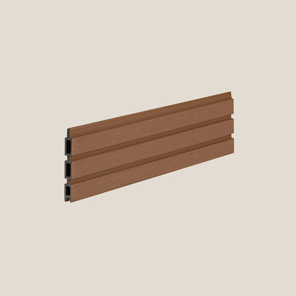 Composiet Schutting Stapelplank | Royal: Teak