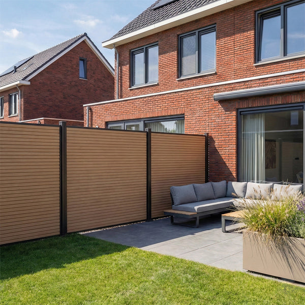 Composiet Schutting Stapelplank | Royal: Cedar