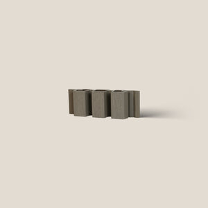Composiet Gevelbekleding Kleurstaal | Tripel profiel: Light Grey