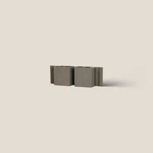 Composiet Gevelbekleding Kleurstaal | Dubbel profiel: Light Grey