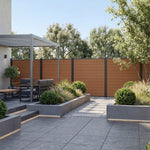 Schutting kleurstalen