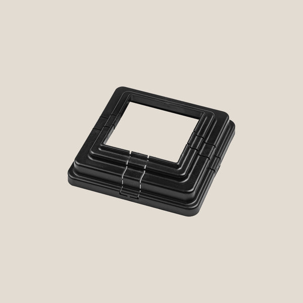 Schutting Afdekkap | 7,5 x 7,5 cm: Aluminium