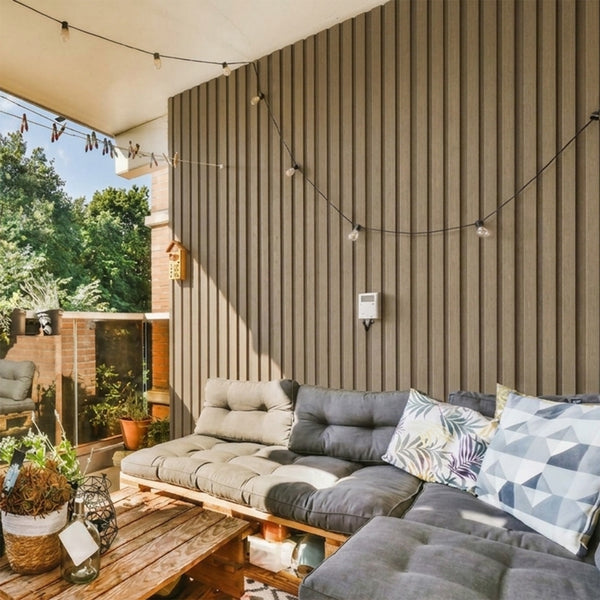 Gevelbekleding Pakket | Dubbel profiel: Light Grey