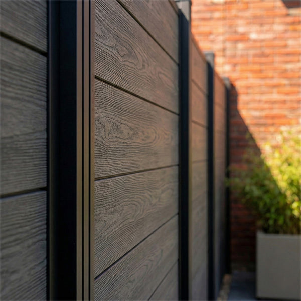 Schutting Pakket | Classic: Ebony Black