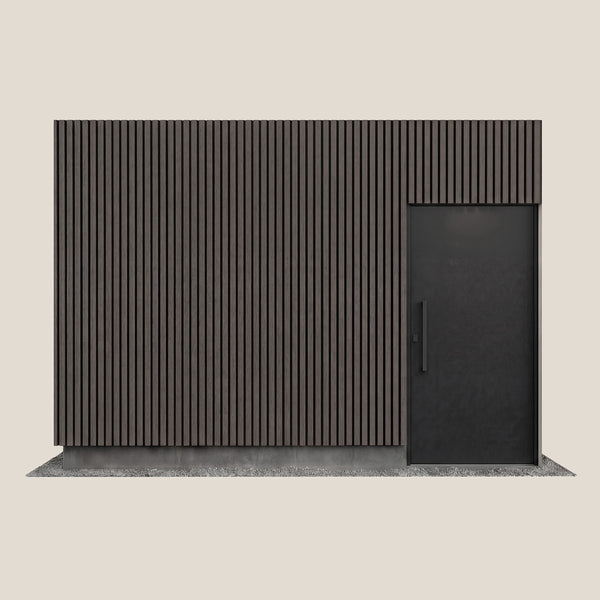 Gevelbekleding Pakket | Tripel profiel: Dark Grey