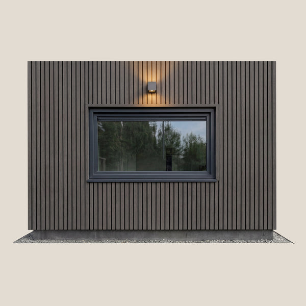 Gevelbekleding Pakket | Dubbel profiel: Dark Grey