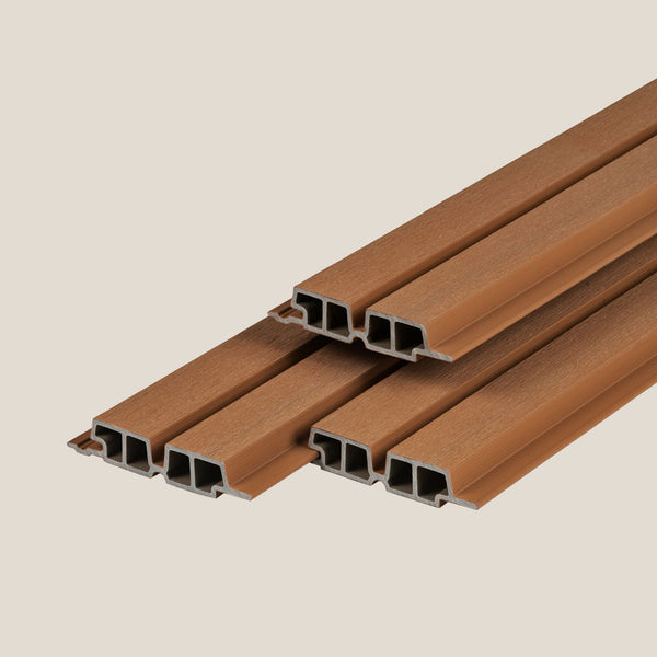 Composiet Gevelbekleding | Dubbel: Teak