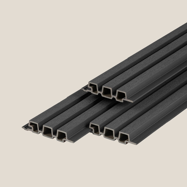 Composiet Gevelbekleding | Tripel: Ebony Black