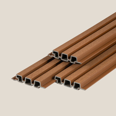 Composiet Gevelbekleding | Tripel: Teak