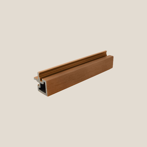 Composiet Gevelbekleding | Hoekprofiel: Teak