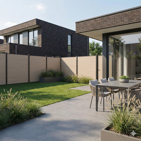 Schutting Stapelplank | Royal: Light Grey