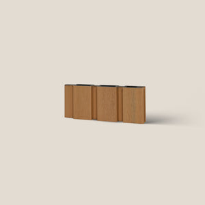 Composiet Schutting Kleurstaal | Royal: Cedar