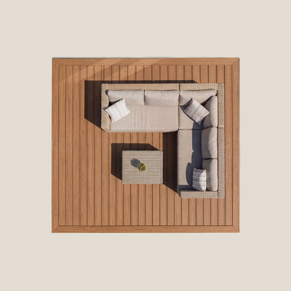 Vlonderplanken Pakket | Semi-massief: Teak