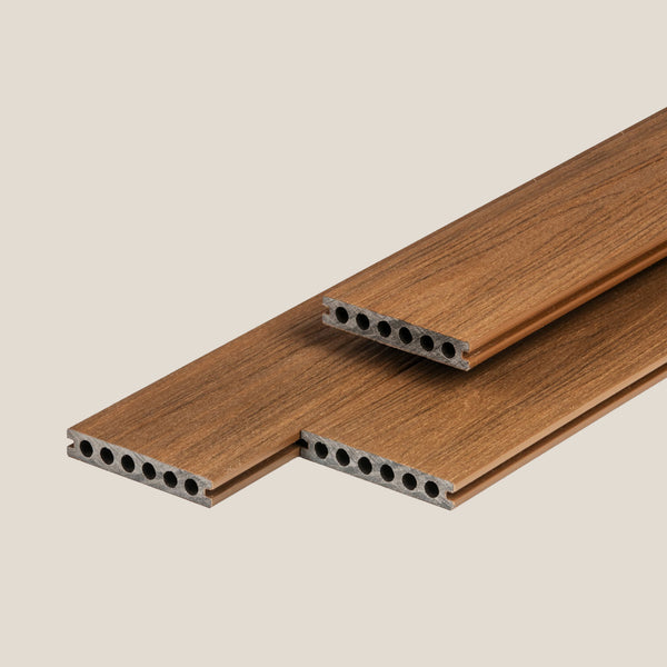 Composiet Vlonderplank | Semi-massief: Teak