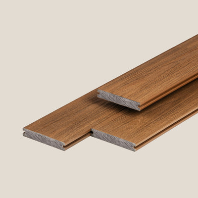 Composiet Vlonderplank | Massief: Teak