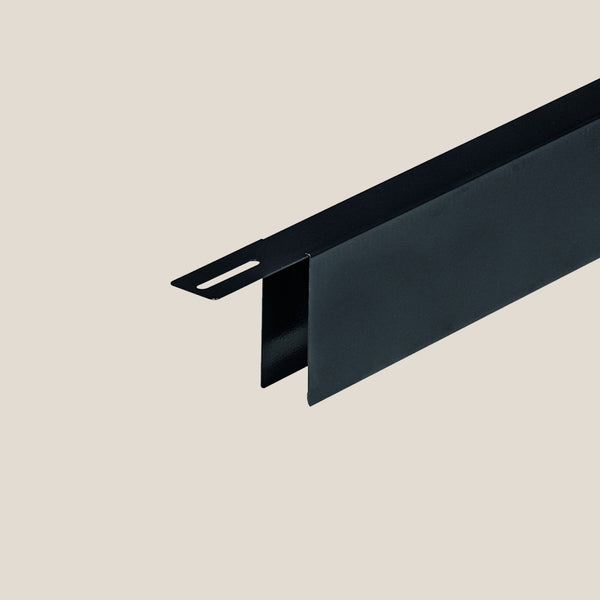 Klemprofiel voor bestaande betonpalen | 180cm | PVC: Antraciet